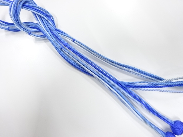 正絹　撚り房　夏手組帯締め